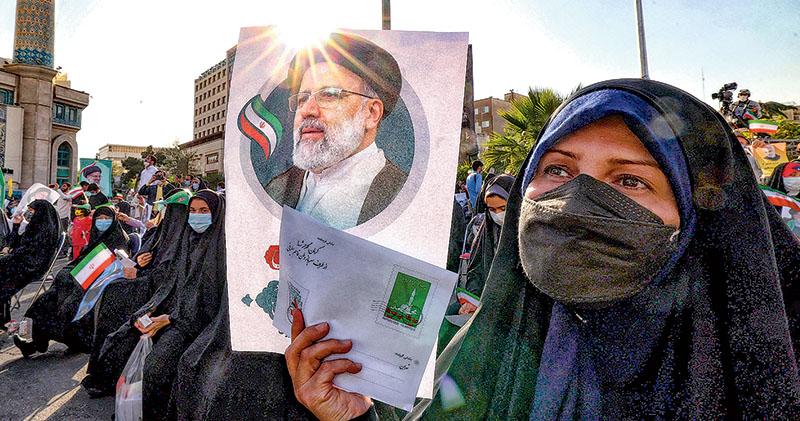 伊朗大選 保守派司法總監大熱 萊西大打「反貪牌」 鋪路繼任最高領袖