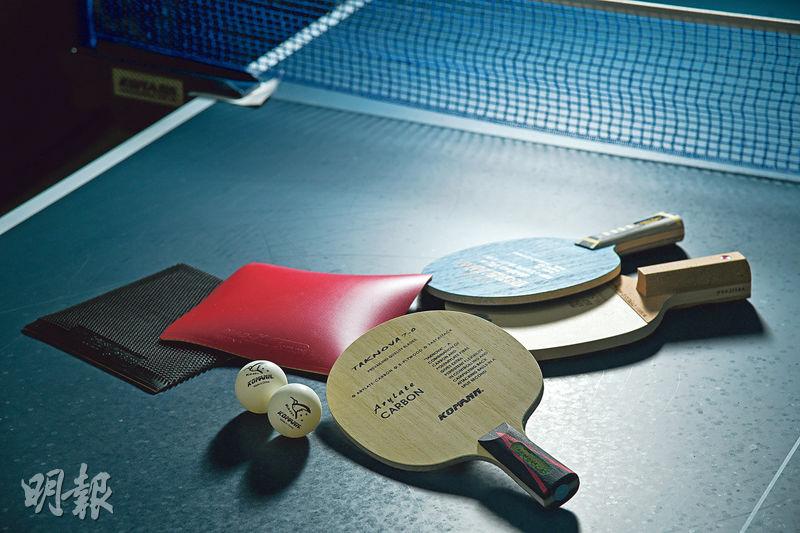 迎乒乓奧運熱 由球拍開始 底板膠皮 拼湊專屬「乒」器