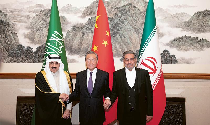 北京斡旋 伊朗沙特復交重開使館 王毅：對話與和平的勝利