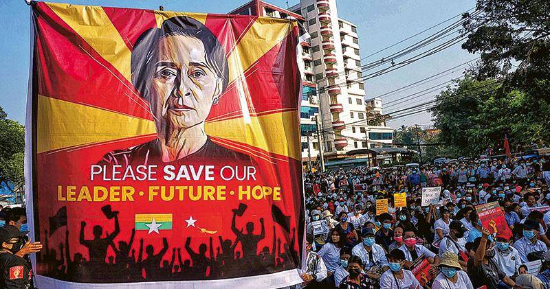 素姬政黨解散 緬甸民主再挫 嚴苛選舉法 軍政府封堵政制回頭路