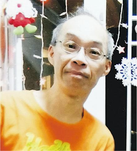 57歲男子甯國良上周三早上離開寓所後失蹤。（警方提供）
