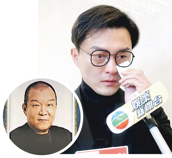 楊明後悔未有多探孟海（圓圖），忍不住爆喊。（攝影/記者：林蘊兒）