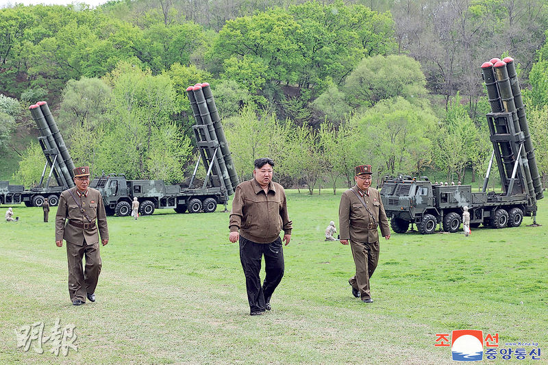 朝模擬核反擊 「KN-25」針對韓國