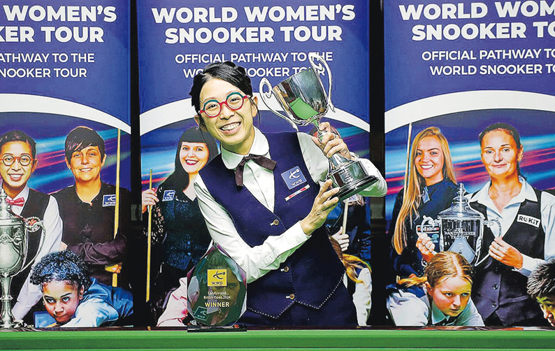 吳安儀英國女子公開賽首封后  決賽挫世一勒查露  奪生涯第20冠