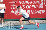 ATP港網賽維園揭戰幔先演外圍賽 黃澤林首圈遇商竣程