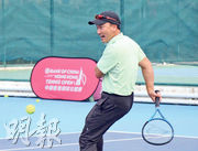 張德培攜幼子訪港出席網球訓練班  分享經驗勉小將克服逆境