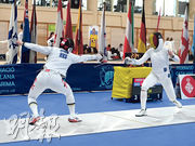 佘繕妡女重世盃巴塞站16強止步 張家朗今戰男花大獎賽