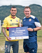 艾華頓膺港超1月MVP 季內第2次得獎