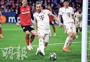 卡尼傳射領拜仁總比數大勝利華 8強遇國米