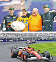 諾利斯F1新季開門紅 壓韋少揚威澳洲