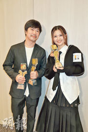 膺微電影男主角金獎 黎萬宏謝老婆黃心穎幫手對戲