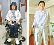 吳忻熹癌症惡化坐輪椅出院 接受新療程 稱腫瘤變細可行路