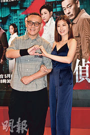 合演《刑偵12》有感情線無親熱戲 陳自瑤獲林保怡教戲「袋錢落我袋」