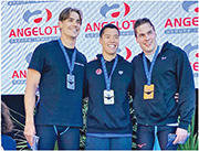 何甄陶環地中海賽50自奪金 卡內站險勝0.01秒 何詩蓓200自摘銀