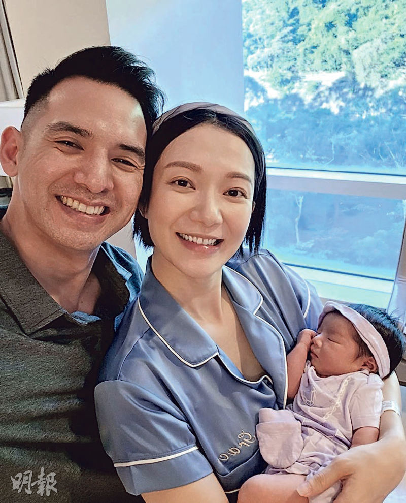 王君馨 王君馨順產誕B女Audrey 一家三口同屬5月之星- 20250530 - 娛樂- 每日明報- 明報新聞網