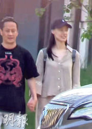 梁洛施戀內地導演馬浴柯 手拖手行街甜蜜曬愛