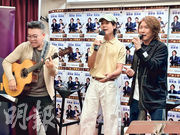 張崇德劉卓威辦線上歌唱班 學生蔡瀚億撐場獻聲