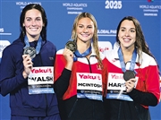 麥堅杜殊世界賽200混封后摘第2金