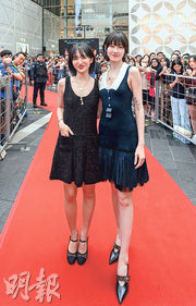 新片大馬首映互笠高帽 廖子妤許恩怡成「忘年之交」