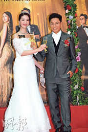 郭晉安拒談前妻新戀情 陳曉華再披婚紗嗌感動