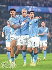 曼城歐聯輕取多蒙特升第4 科頓起孖哥帥喜迎「回歸」 盼助藍月重上高峰