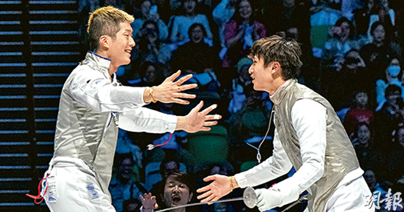 兩劍神贏復仇戰  助港劍摘全運歷史首金  挫福建勝個人賽冠軍許杰  教練：明年主場世界賽信心增