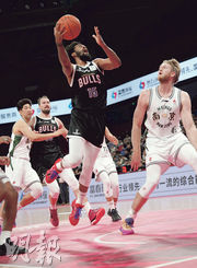 反勝南京天之藍 香港金牛CBA盃響勝鼓