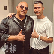 C朗參演《狂野時速10》續集 雲狄素公開合照 為「好兄弟」寫新角色