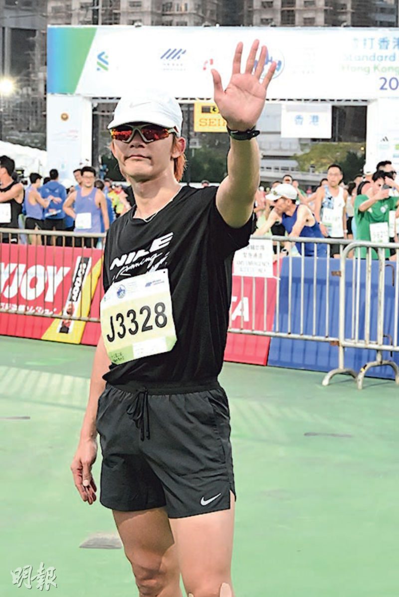 王智德自爆賽前緊張失眠。(攝影:鍾偉茵)