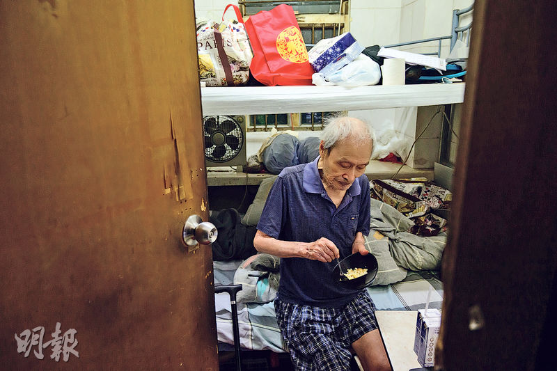劏房翁盼綜援助度日 獨居長者憂失摯友照顧 社區支援成救命稻草